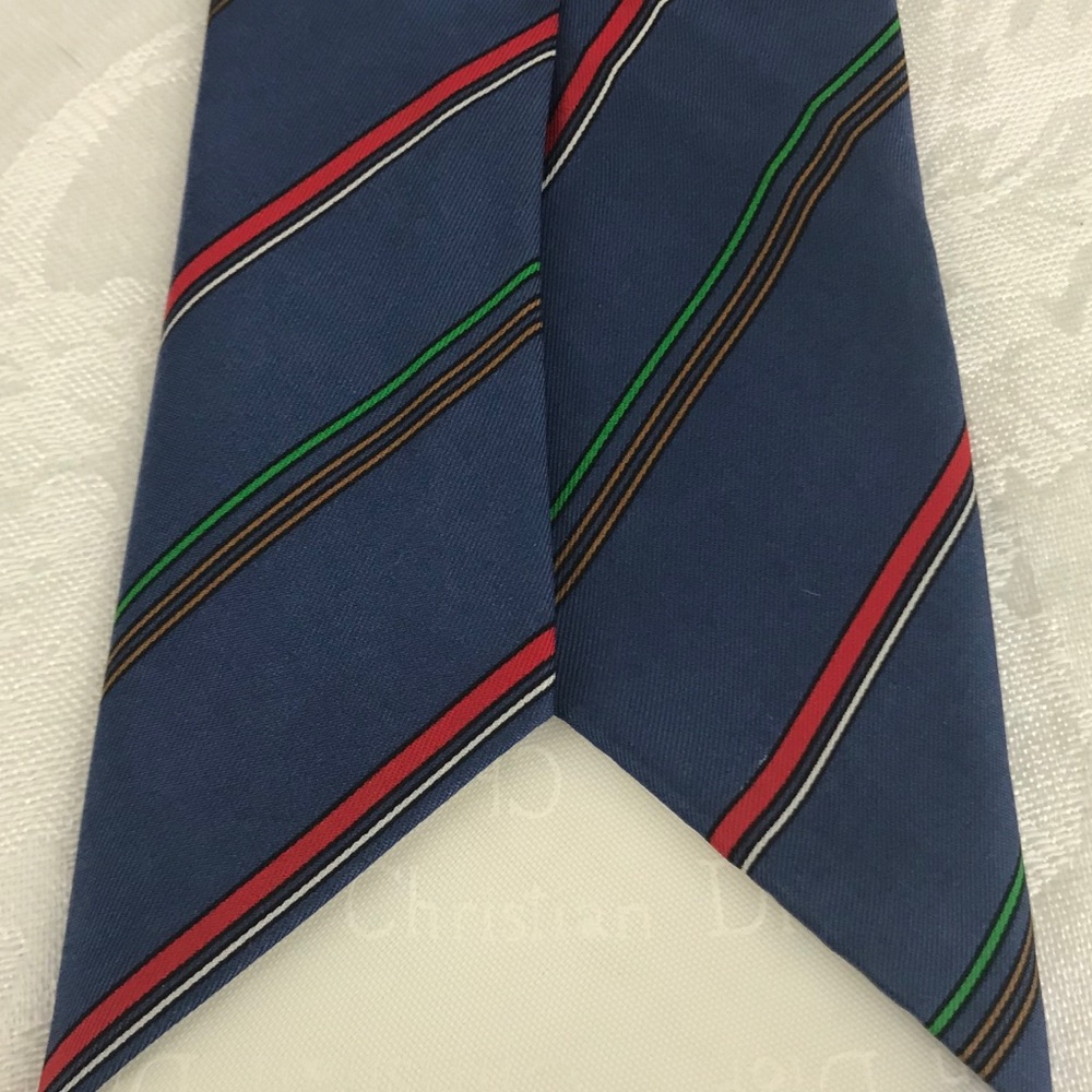 Vintage Christian Dior Silk Tie NWOT - Picture 2 of 3